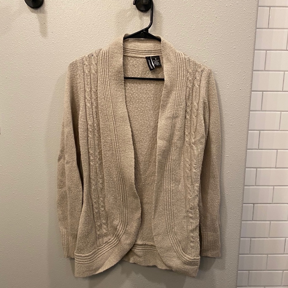 Women’s Beige Cardigan- Size S